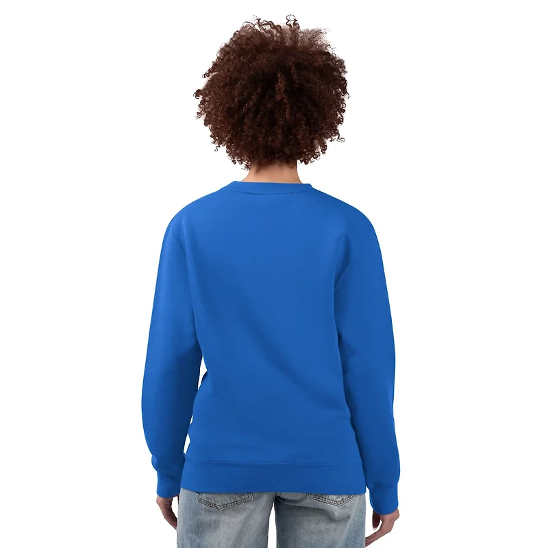 G-III 4Her by Carl Banks Toronto Blue Jays Team Logo Fleece Pullover Sweatshirt