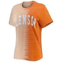 Gameday Couture Clemson Tigers Find Your Groove Split-Dye T-Shirt