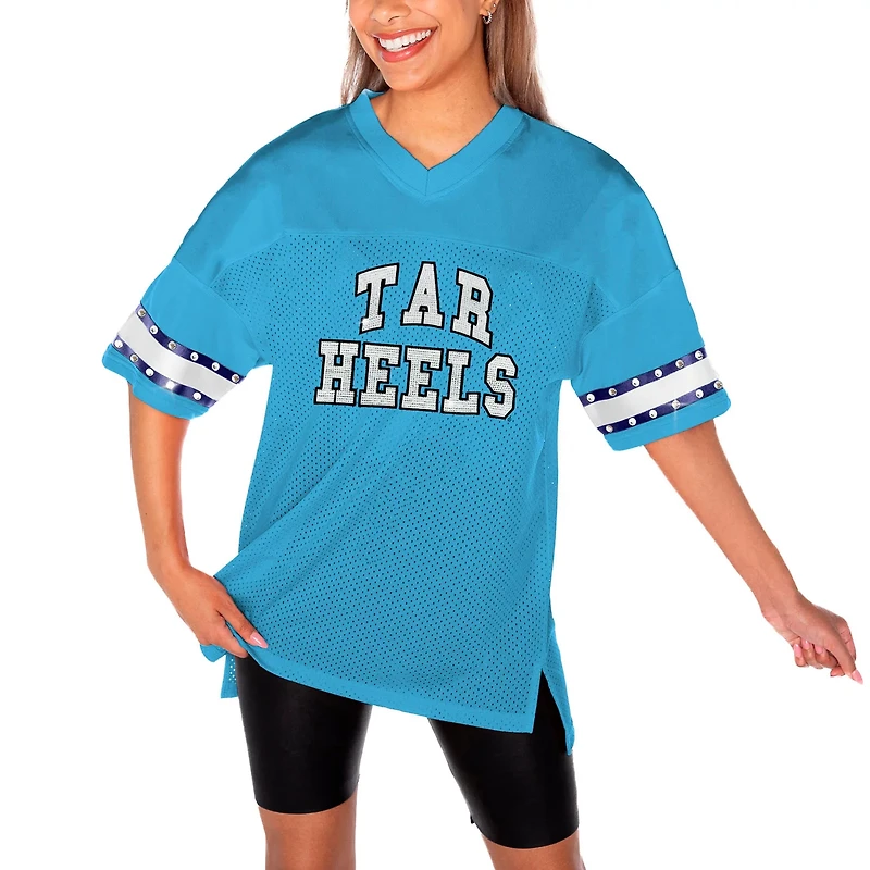 Gameday Couture Light North Carolina Tar Heels Until Kickoff Rhinestone Fashion T-Shirt