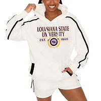 Gameday Couture LSU Tigers Down Set Go Pullover Hoodie and Shorts