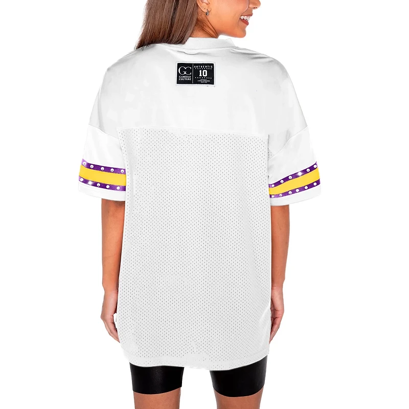 Gameday Couture LSU Tigers Until Kickoff Rhinestone Fashion T-Shirt