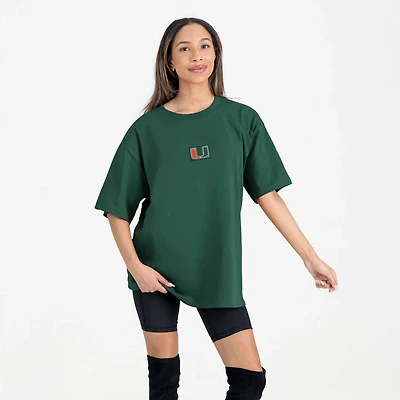 Gameday Couture Miami Hurricanes Oversized Back at Ya T-Shirt
