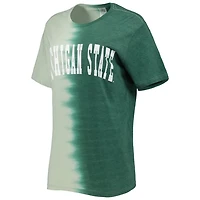 Gameday Couture Michigan State Spartans Find Your Groove Split-Dye T-Shirt