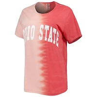 Gameday Couture Ohio State Buckeyes Find Your Groove Split-Dye T-Shirt