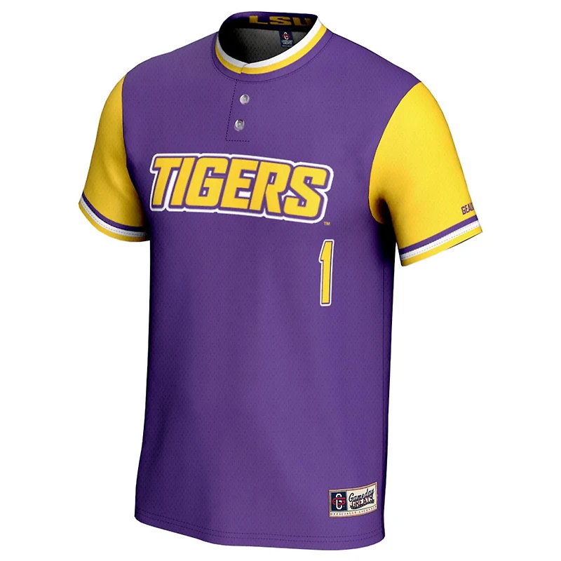 GameDay Greats 1 LSU Tigers Lightweight Softball Jersey