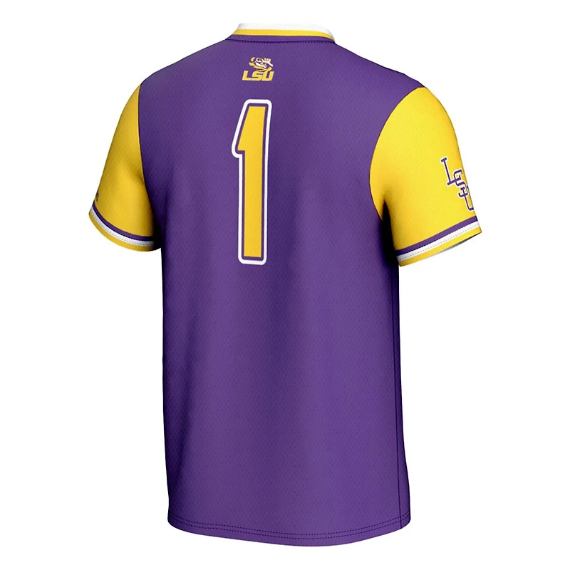 GameDay Greats 1 LSU Tigers Lightweight Softball Jersey