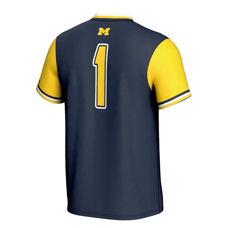 GameDay Greats 1 Michigan Wolverines Lightweight Softball Jersey