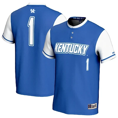 GameDay Greats 1 White Kentucky Wildcats Lightweight Softball Fashion Jersey