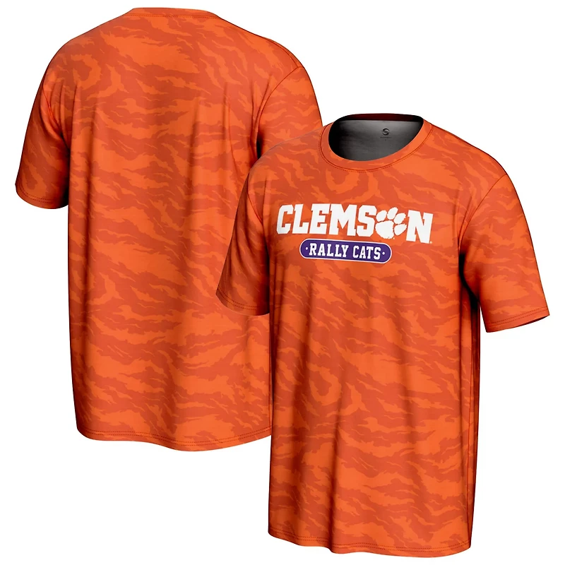 GameDay Greats Clemson Tigers Rally Cats Tiger Print T-Shirt