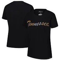 Gameday Social Tennessee Volunteers Hand Sewn Beaded Script T-Shirt
