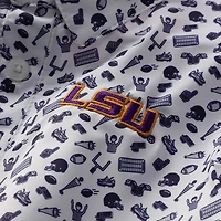 Garb LSU Tigers Tom Allover Print Performance Polo