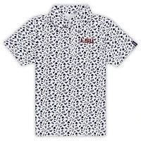 Garb LSU Tigers Tom Allover Print Performance Polo