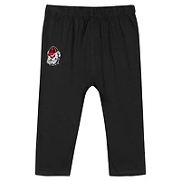 Georgia Bulldogs Double Up Long Sleeve Bodysuit  Pant Set