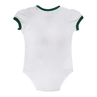 Girls Newborn  Miami Hurricanes Two-Piece Love My Team Bodysuit Skirt Set