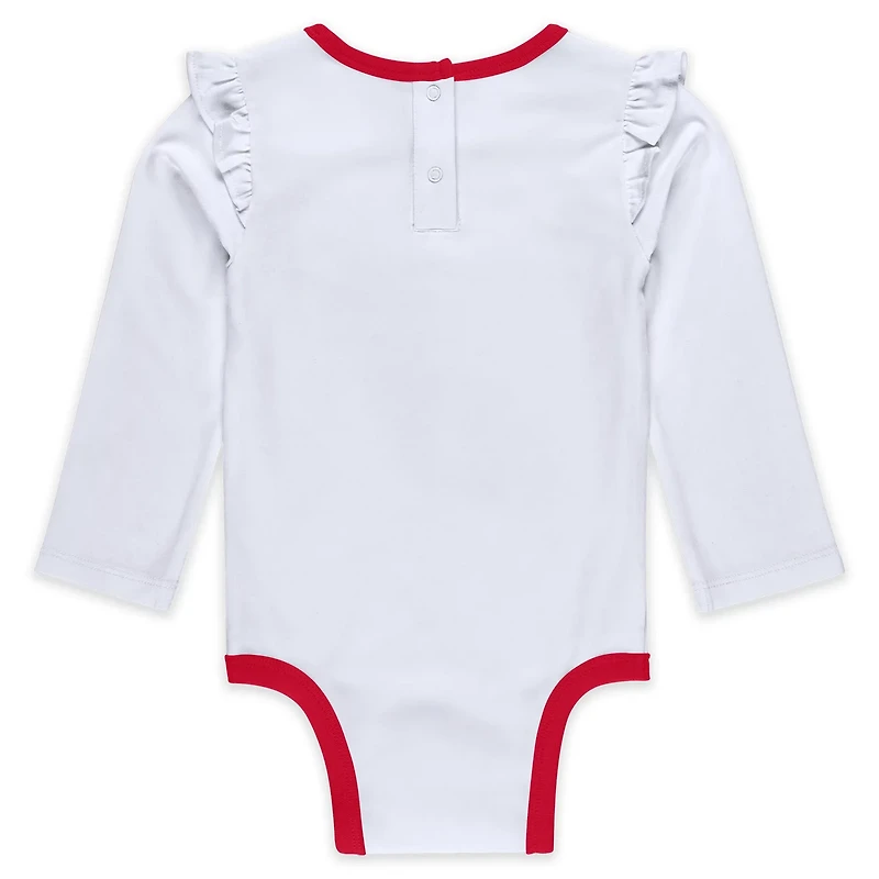 Girls Newborn  WEAR by Erin Andrews St Louis Cardinals Three-Piece Tutu Set