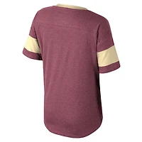 Girls Youth Colosseum Florida State Seminoles Frontier Tie Front T-Shirt