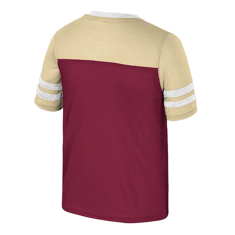 Girls Youth Colosseum Florida State Seminoles Princess Bubblegum Bling T-Shirt