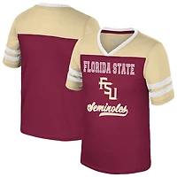 Girls Youth Colosseum Florida State Seminoles Princess Bubblegum Bling T-Shirt