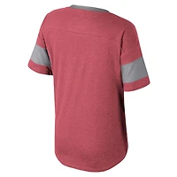 Girls Youth Colosseum Ohio State Buckeyes Frontier Tie Front T-Shirt