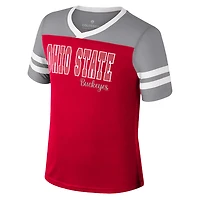 Girls Youth Colosseum Ohio State Buckeyes Space Opera T-Shirt