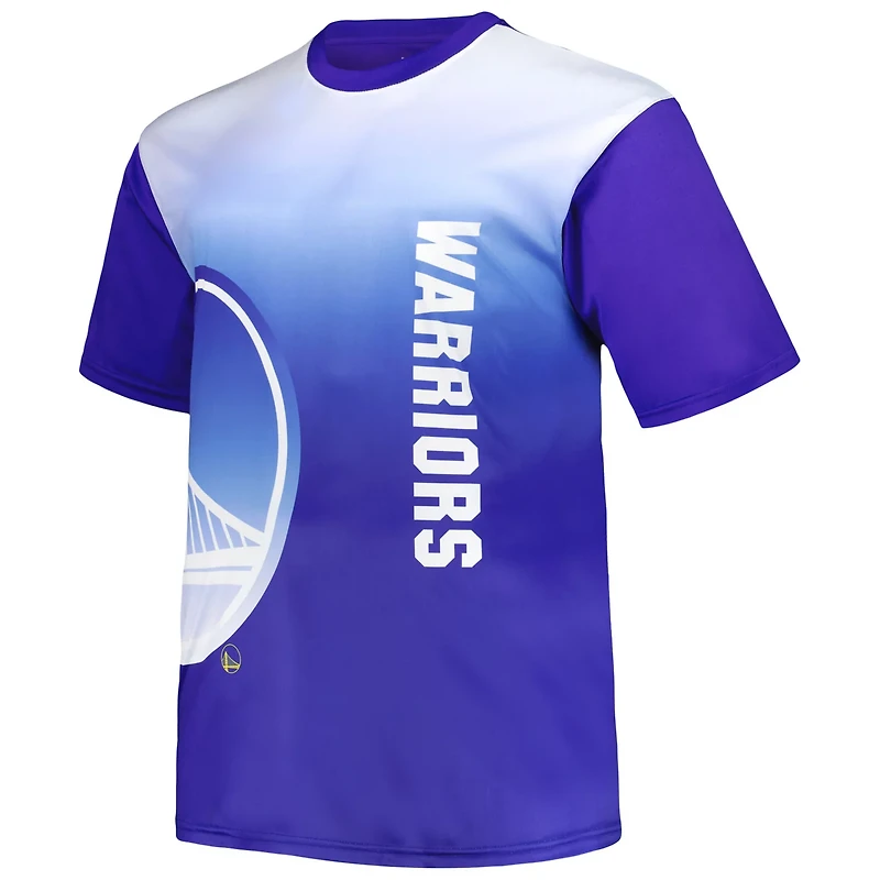 Golden State Warriors Big Tall Sublimated T-Shirt