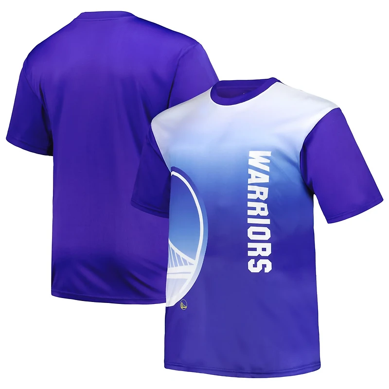 Golden State Warriors Big Tall Sublimated T-Shirt