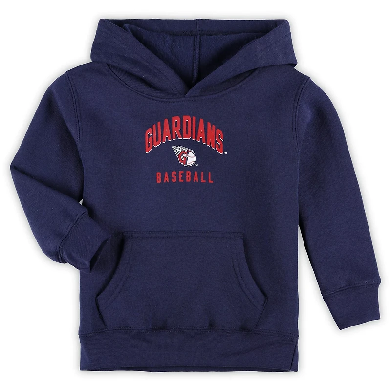 /Gray Cleveland Guardians Play-By-Play Pullover Fleece Hoodie  Pants Set