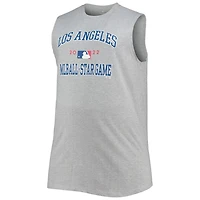 Heathered Gray 2022 MLB All-Star Game Big  Tall Sleepwear Muscle Tank Top