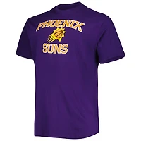 Heathered Gray Phoenix Suns Big  Tall Heart Soul T-Shirt