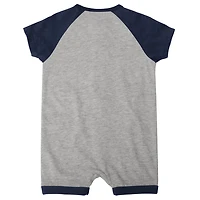 Houston Astros Extra Base Hit Raglan Full-Snap Romper