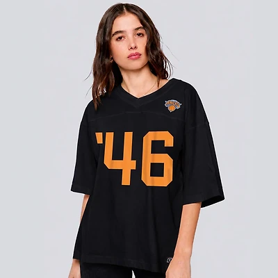 Hype and Vice New York Knicks Oversized Football T-Shirt