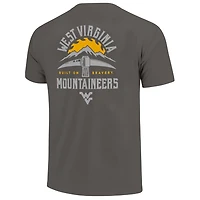 Image One West Virginia Mountaineers Built On Bravery T-Shirt