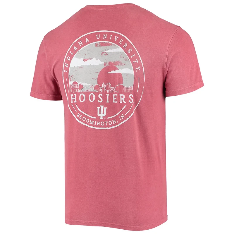 Indiana Hoosiers Circle Campus Scene T-Shirt