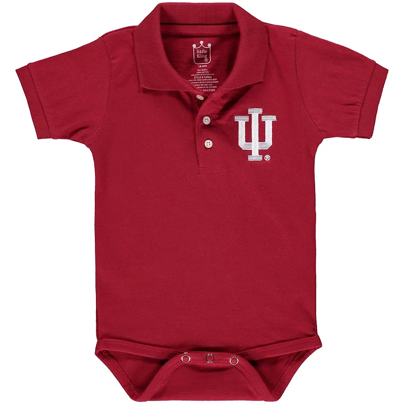Indiana Hoosiers Polo Bodysuit