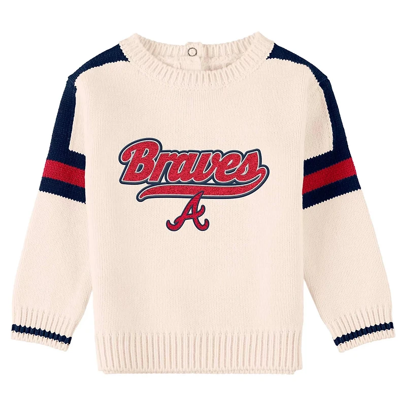 Infant WEAR by Erin Andrews Atlanta Braves Sweater