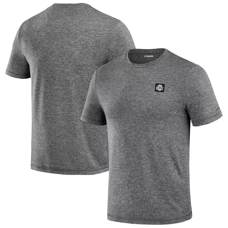 J Palmer Heather Ohio State Buckeyes Four Down T-Shirt