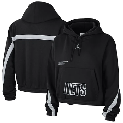 Jordan Brand Brooklyn Nets Courtside Statement Edition Pullover Hoodie