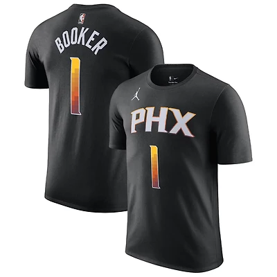 Jordan Brand Devin Booker Phoenix Suns 2022/23 Statement Edition Name  Number T-Shirt