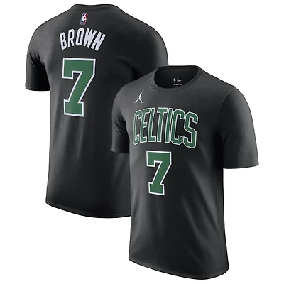 Jordan Brand Jaylen Boston Celtics 2022/23 Statement Edition Name  Number T-Shirt
