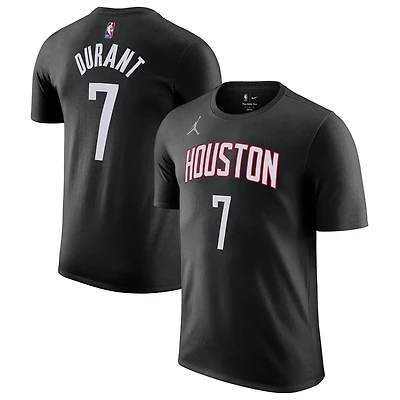 Jordan Brand Kevin Durant Houston Rockets Statement Edition Name Number T-Shirt
