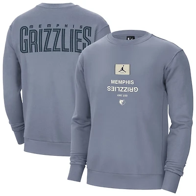 Jordan Brand Memphis Grizzlies Courtside Statement Edition Heavyweight Pullover Sweatshirt