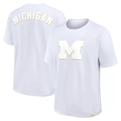 Jordan Brand Michigan Wolverines 2-Hit Statement Max90 T-Shirt