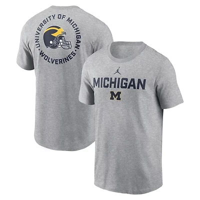 Jordan Brand Michigan Wolverines Campus 2-Hit T-Shirt