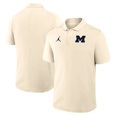 Jordan Brand Michigan Wolverines Primary Logo Victory Performance Polo