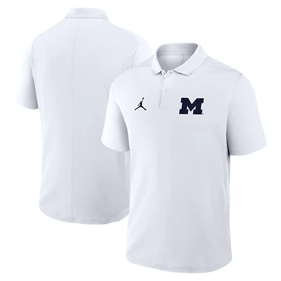 Jordan Brand Michigan Wolverines Primetime Victory Primary Logo Performance Polo