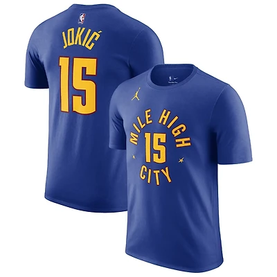 Jordan Brand Nikola Jokic Denver Nuggets 2022/23 Statement Edition Name  Number T-Shirt