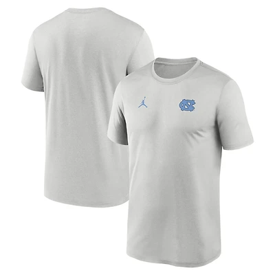 Jordan Brand North Carolina Tar Heels 2025 Sideline Small Logo Legend Performance T-Shirt