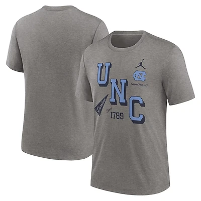 Jordan Brand North Carolina Tar Heels Blitz Roll Call Tri-Blend T-Shirt