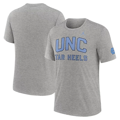 Jordan Brand North Carolina Tar Heels Campus Collegiate Block Tri-Blend T-Shirt