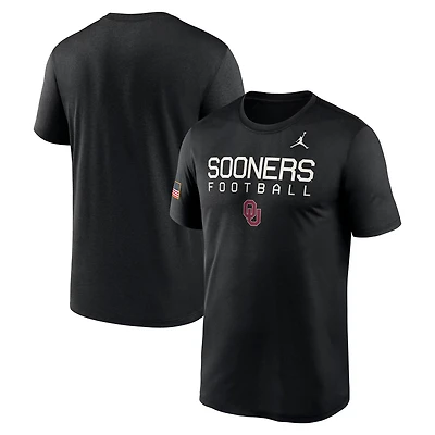 Jordan Brand Oklahoma Sooners 2024 Military Appreciation Legend Performance T-Shirt